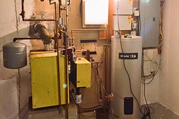 Reading emergency water heater replacement.